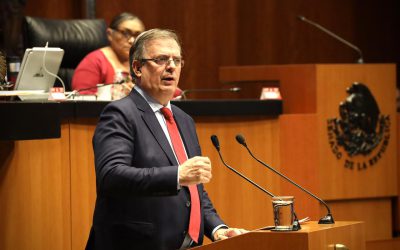 Paquete de aranceles busca proteger 350 mil empleos y garantizar piso parejo: Ebrard